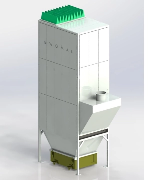 Realizacja GWO-MAL – Odpylacz cyklonowy - model 3D