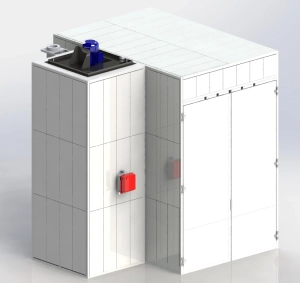 Realizacja GWO-MAL – Piec olejowy/gazowy - model 3D